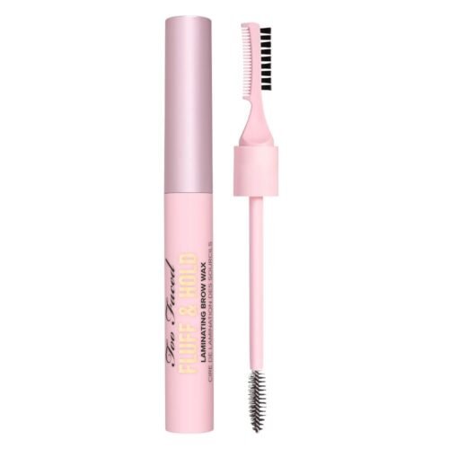 Too Faced Fluff & Hold Laminating Brow Wax | Volumizing, Vegan + Cruelty Free, 0.32 Ounce