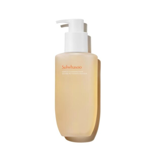 Sulwhasoo Gentle Cleansing Foam – Korean Face Wash for All Skin Types, Moisturizes & Rejuvenates, Removes Dirt & Impurities, Softens Skin, Hydrating Cleanser