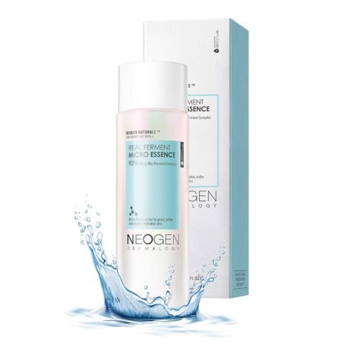 NEOGEN DERMALOGY Real Ferment Micro Essence 5.07 Fl Oz (150ml) – 93% Naturally Fermented Facial Essence, Instantly Hydrates and Delivers Healthy Supple Skin – Korean Skin Care