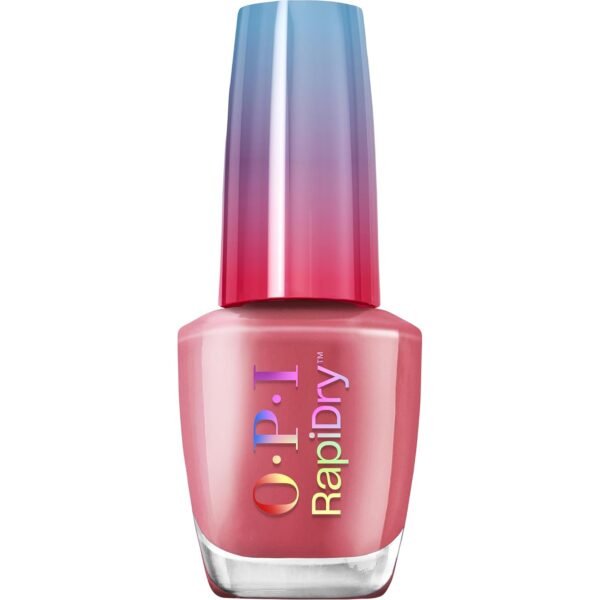 OPI RapiDry Quick Dry Nail Polish | Opaque Neutral Nude & Red Crème Quick Drying Nail Polish | Vegan, Smudge Proof, Fast Drying