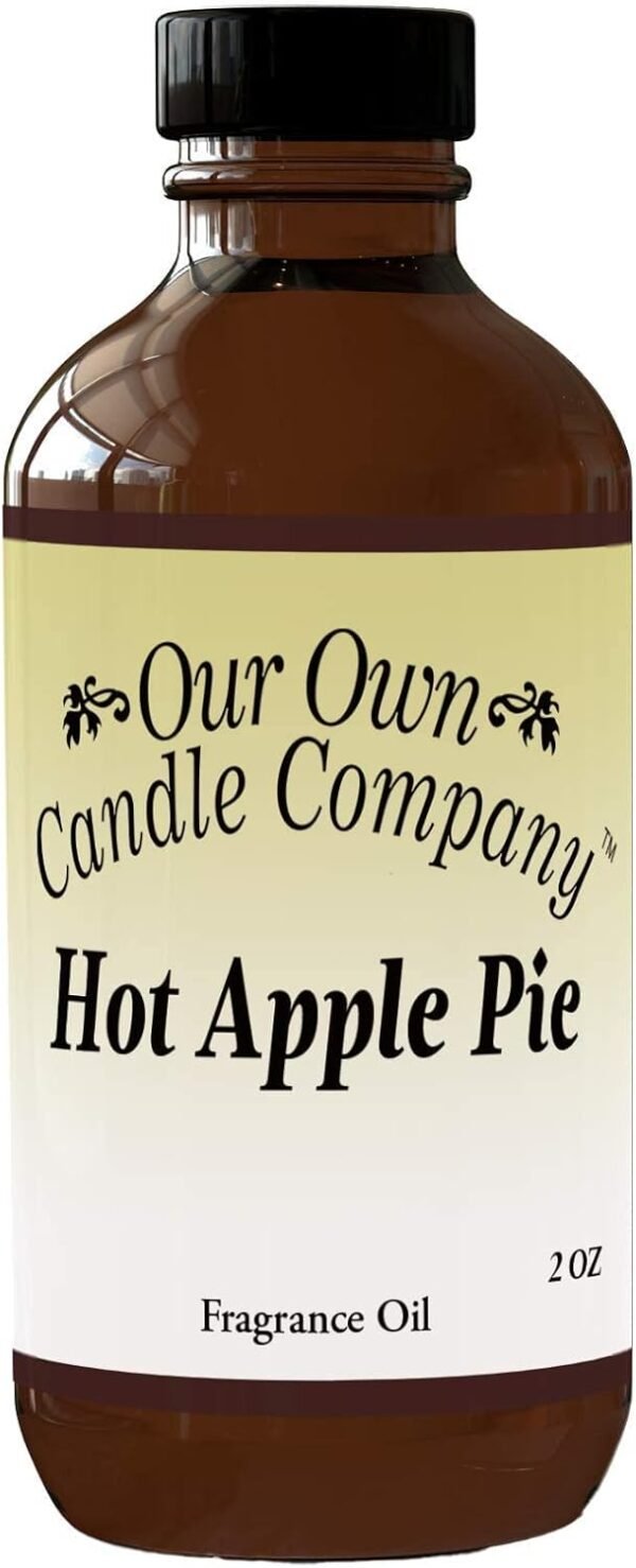 Our Own Candle Company – Apple Pie Scented, Premium Grade Home Fragrance Oil for Diffusers (2oz)