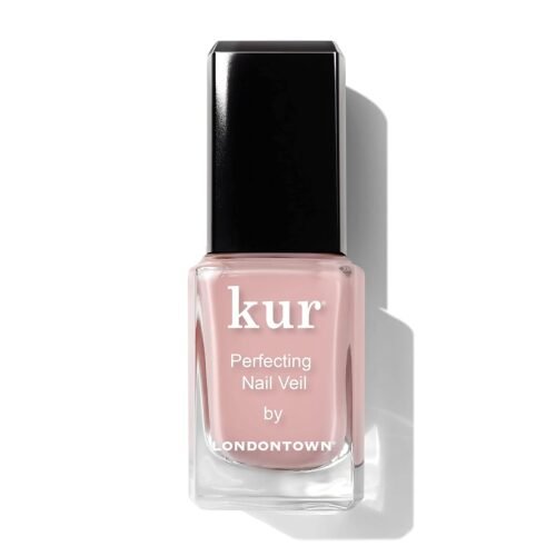 LONDONTOWN Nail Veil Enhancing Nail Care – Nail Protectant, Nail Strengthener, Natural Tint, Vegan and Cruelty-Free, Chip-Resistant
