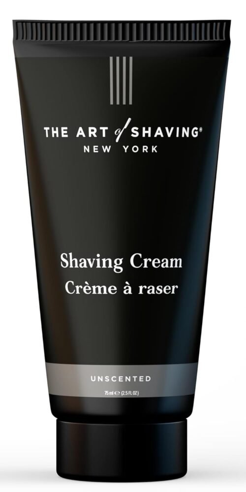 The Art of Shaving Shaving Cream for Men – Shaving Cream Mens Beard Care, Protects Against Irritation and Razor Burn, Clinically Tested for Sensitive Skin, Unscented, 2.5 Fl Oz
