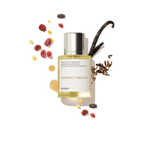 Dossier – Powdery Tobacco -Eau de Parfum – Inspired by T.Ford Tobacco Vanille – Perfume Luxury – Pure Infused – For Men – Fragrance 1,70z (Spray 50ml)