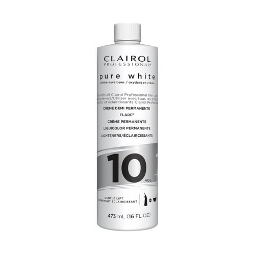 Clairol Professional Pure White 10 Volume Hair Developers for Lightening & Gray Coverage
