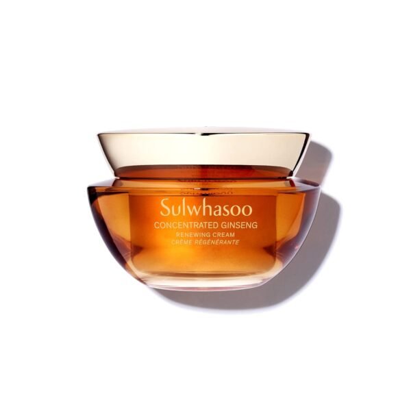 Sulwhasoo Concentrated Ginseng Renewing Cream – Korean Anti-Aging Skincare, Improves the Look of Wrinkles and Firmness, Ginseng, Peptides, and Squalane, Firming Cream