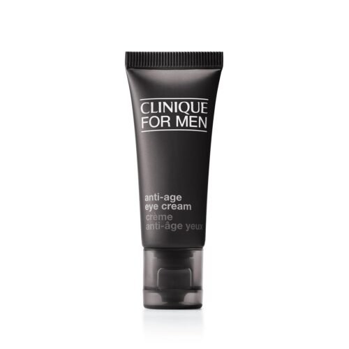 Clinique For Men Anti-Age Eye Cream Moisturizer | Hydrating + Brightening, Mini Travel Size, 0.5 Fl Oz