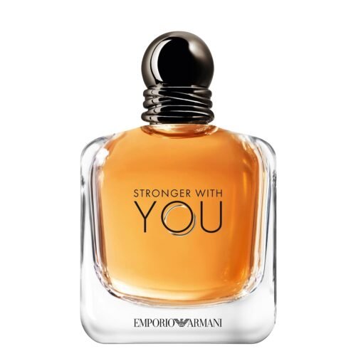 Armani Beauty – Stronger With You – Eau de Toilette – Cologne for Men – Warm Spicy Fragrance – Chestnut, Lavender, Tender Sage, Vanilla Notes