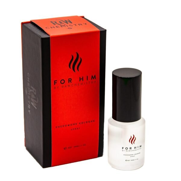 RawChemistry For Him, Pheromone Infused Cologne Spray – Bold, Extra Strength Infused Formula 1 Fl. oz