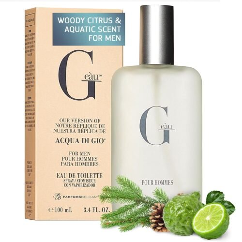 Parfums Belcam G Eau, Inspired by Designer Fragrance, Eau de Toilette Spray, 3.4 Fl Oz