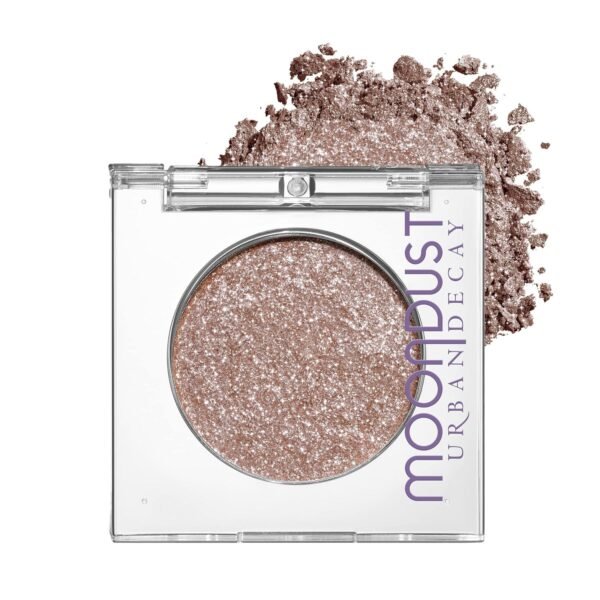 Urban Decay 24/7 Moondust Glitter Eyeshadow Single, Buildable Sparkly Eye Glitter, Long-lasting Shimmer Finish, Reflective Iridescent Eye Shadow Topper, Wet Look Effect – 0.06 oz